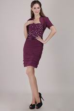 Dark Purple Dress to Wear For Mother Of The Bride